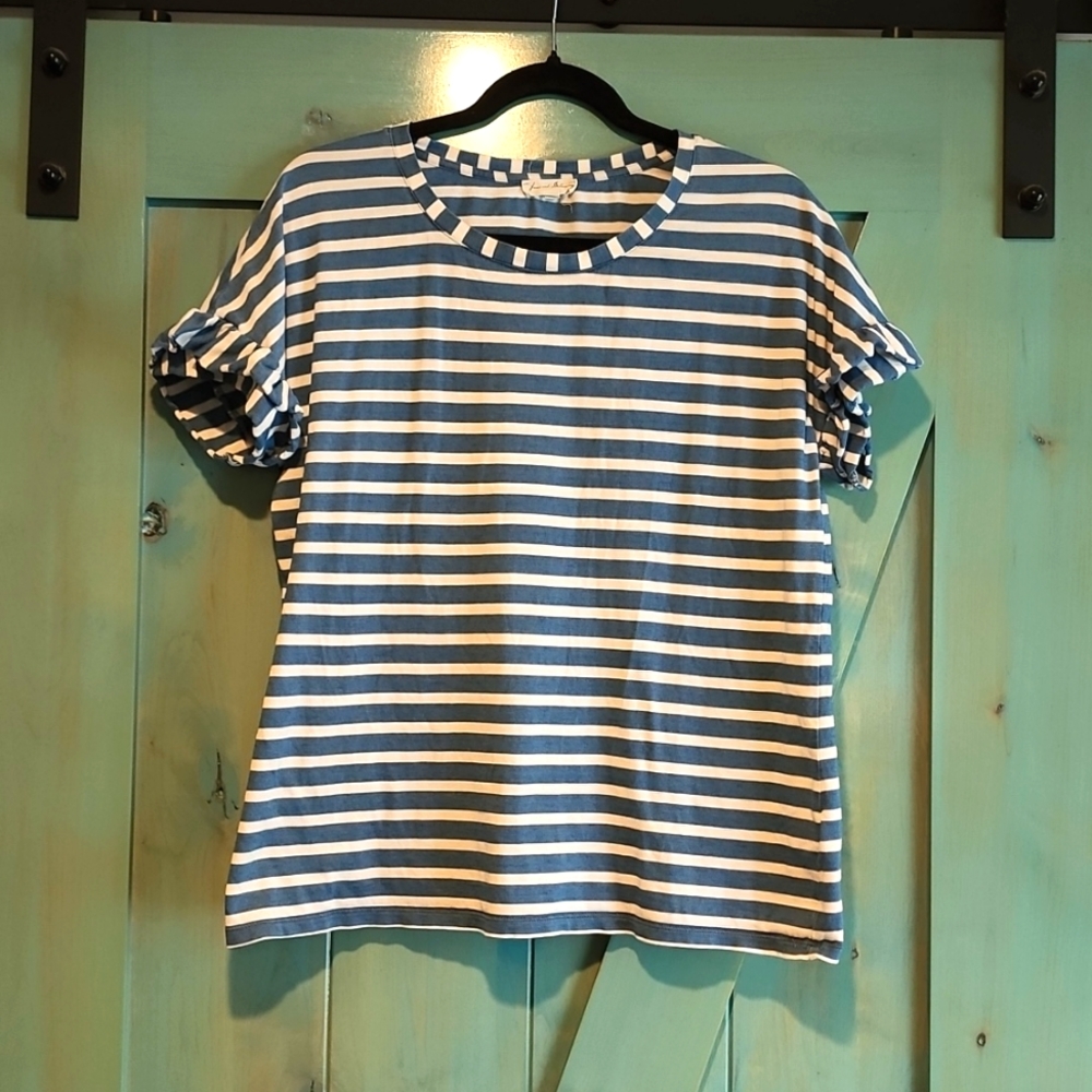 Women's Large Striped T-shirt